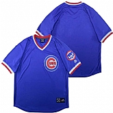 Cubs Blank Blue Throwback Jersey,baseball caps,new era cap wholesale,wholesale hats